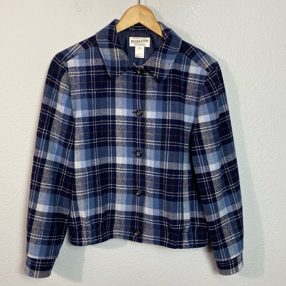 Vintage Pendleton Women's Cropped Jacket